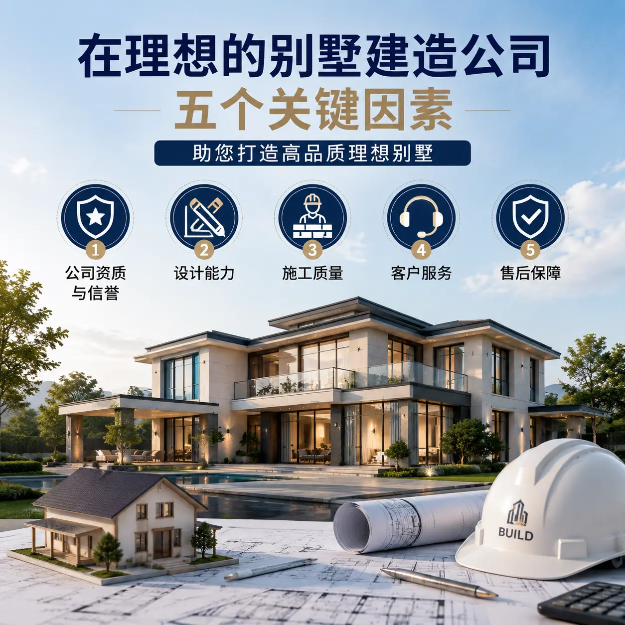 在 黑龙江 找到理想别墅建造公司的五个关键因素