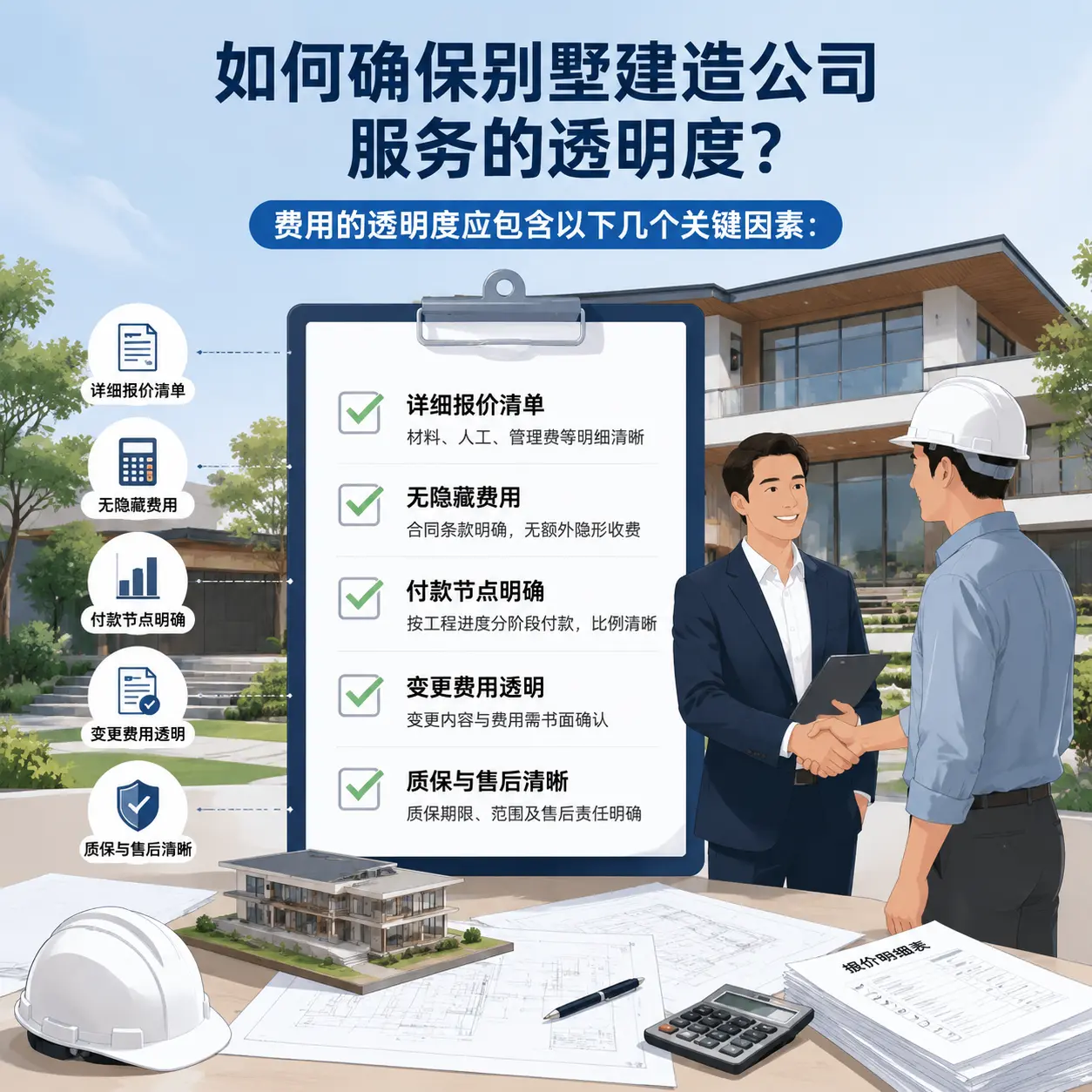 在 黑龙江 如何确保别墅建造公司服务的透明度?