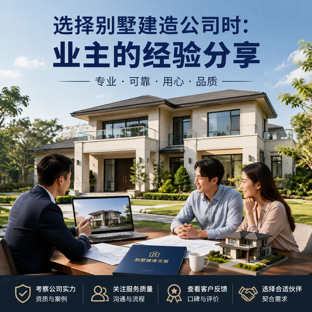 选择别墅建造公司时: 黑龙江 业主的经验分享