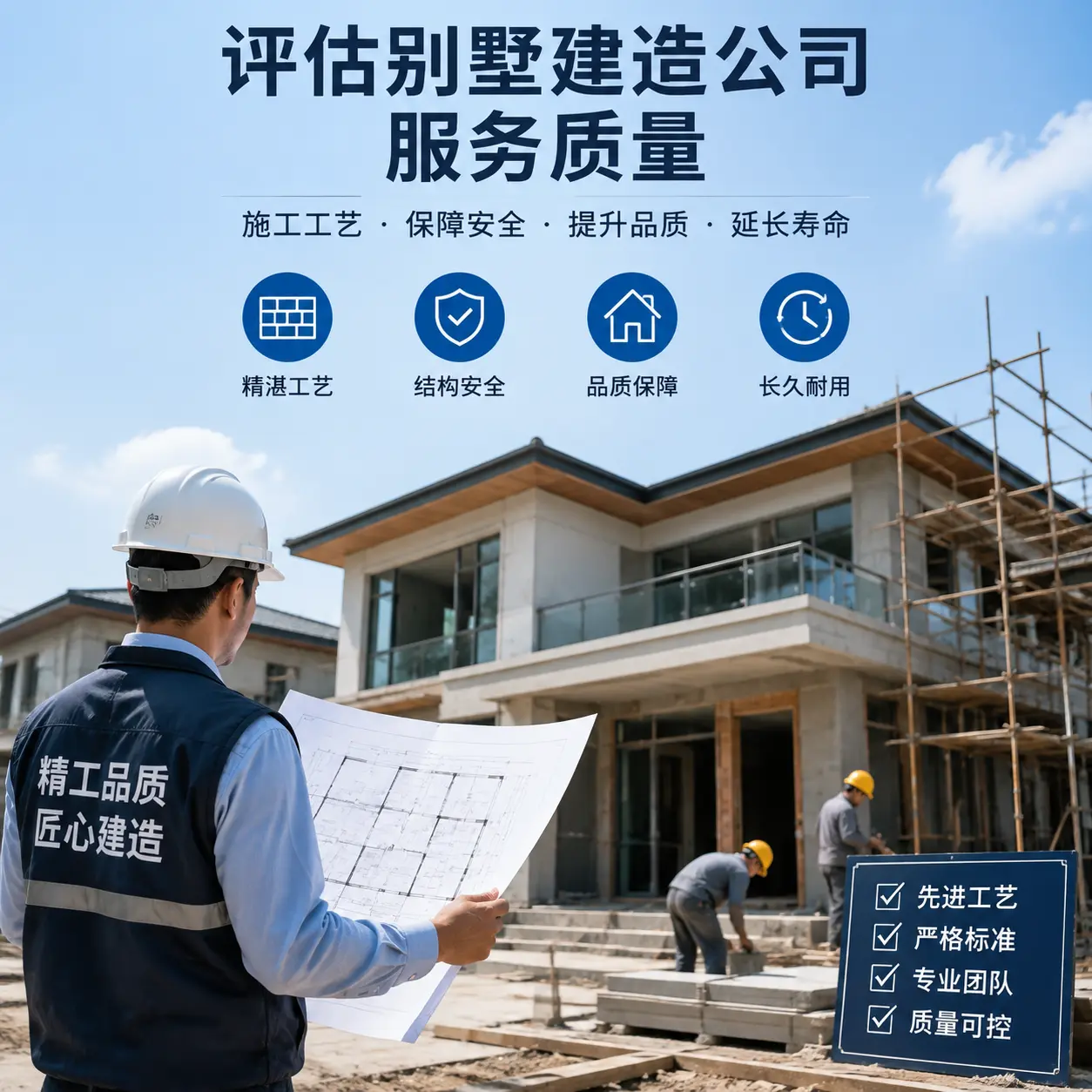 如何评估 黑龙江 别墅建造公司的服务质量?