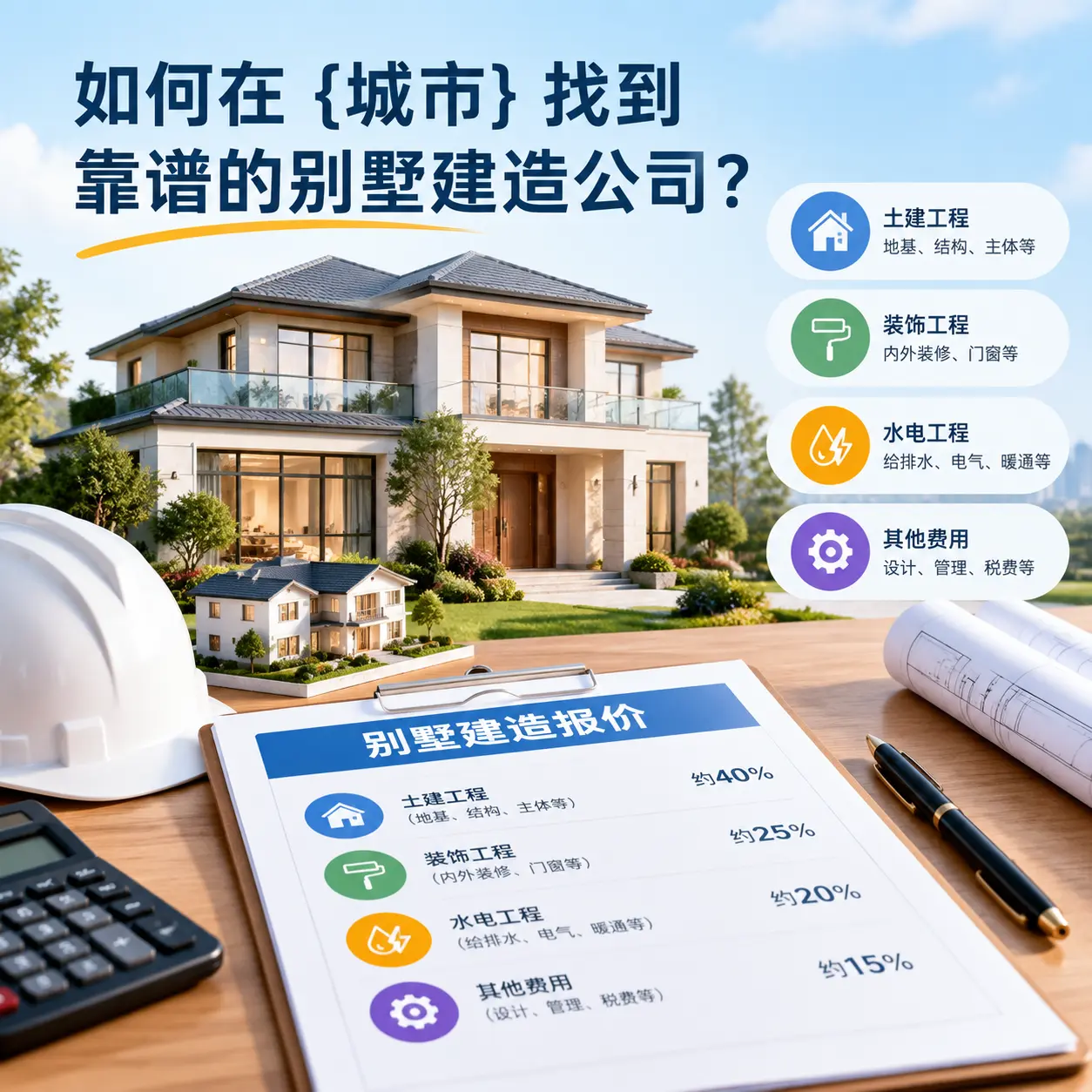如何在 黑龙江 找到靠谱的别墅建造公司?