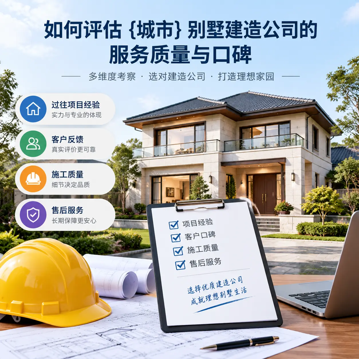 如何评估 黑龙江 别墅建造公司的服务质量与口碑