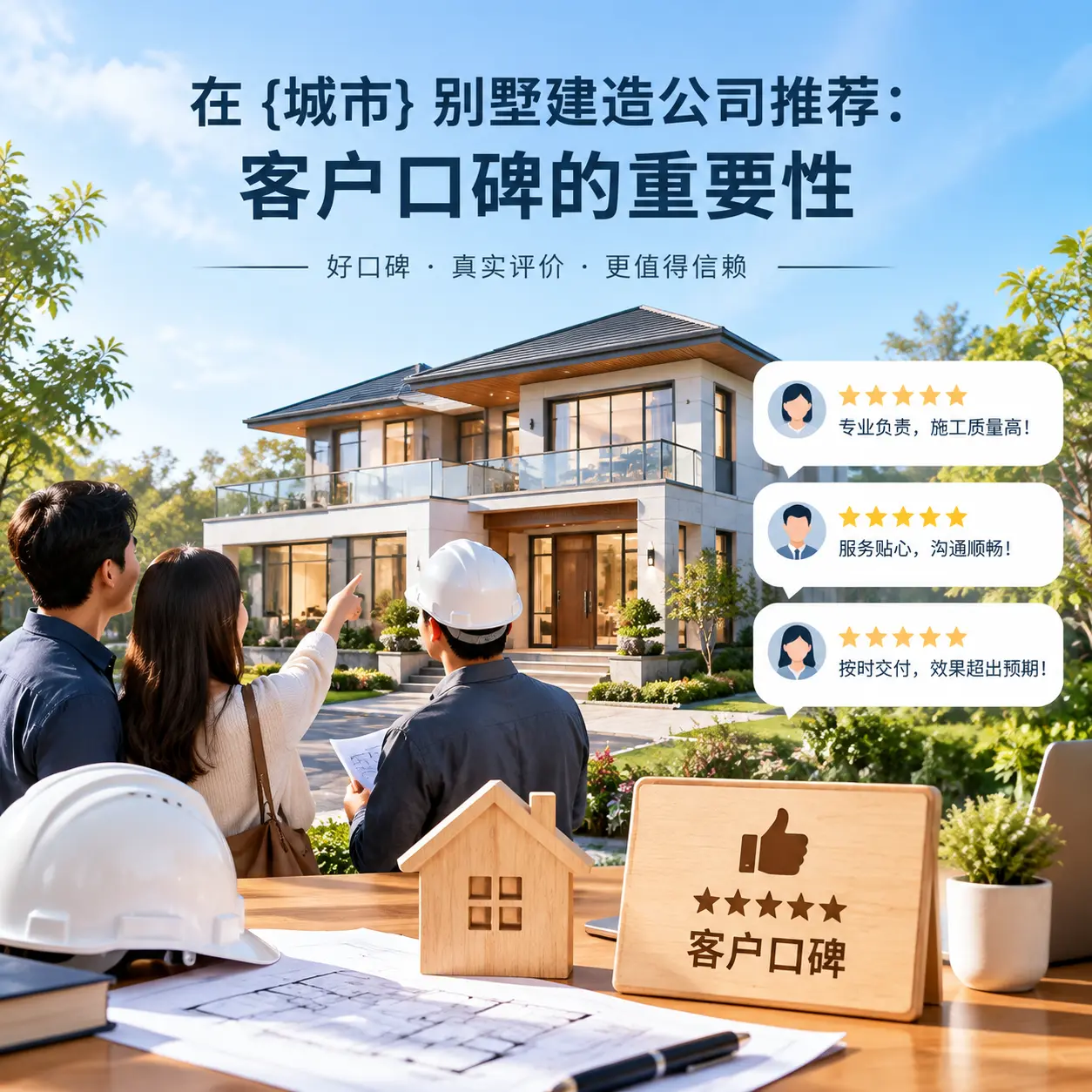在 黑龙江 别墅建造公司推荐：客户口碑的重要性