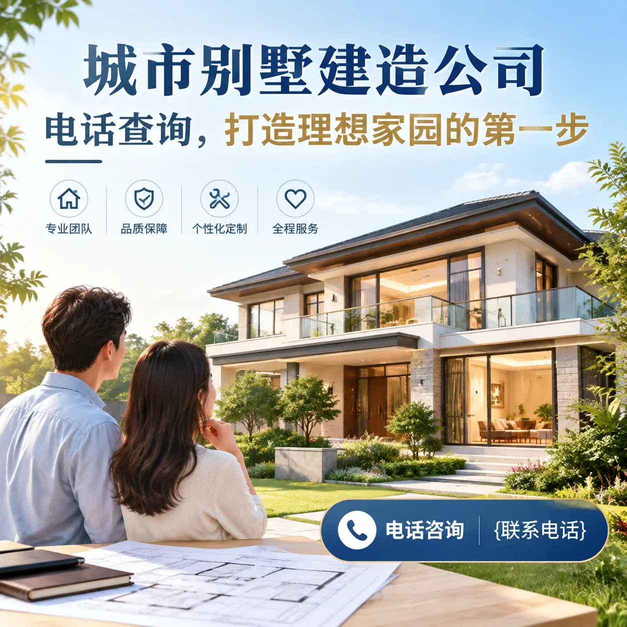 黑龙江别墅建造公司电话查询,打造理想家园的第一步