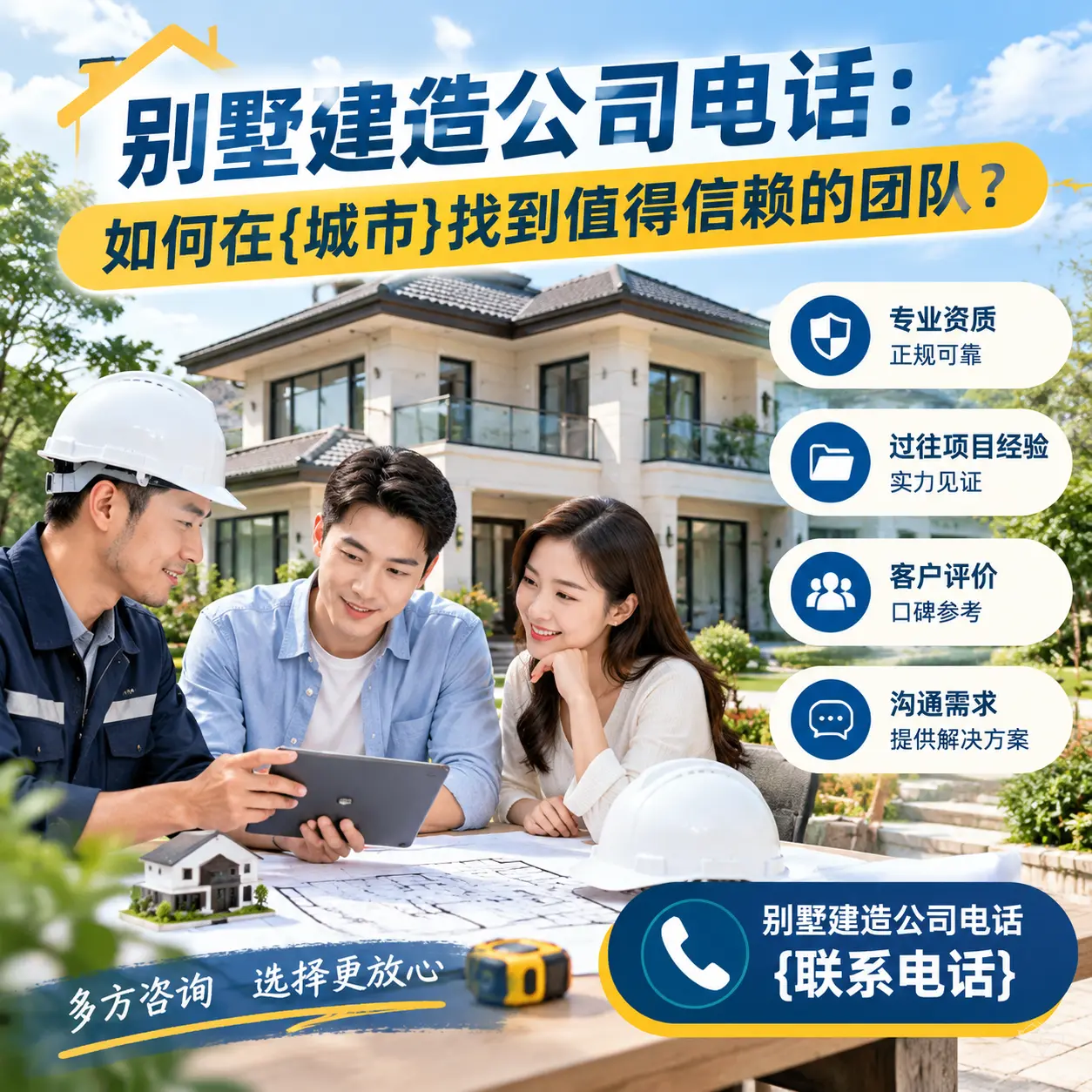别墅建造公司电话：如何在黑龙江找到值得信赖的团队？