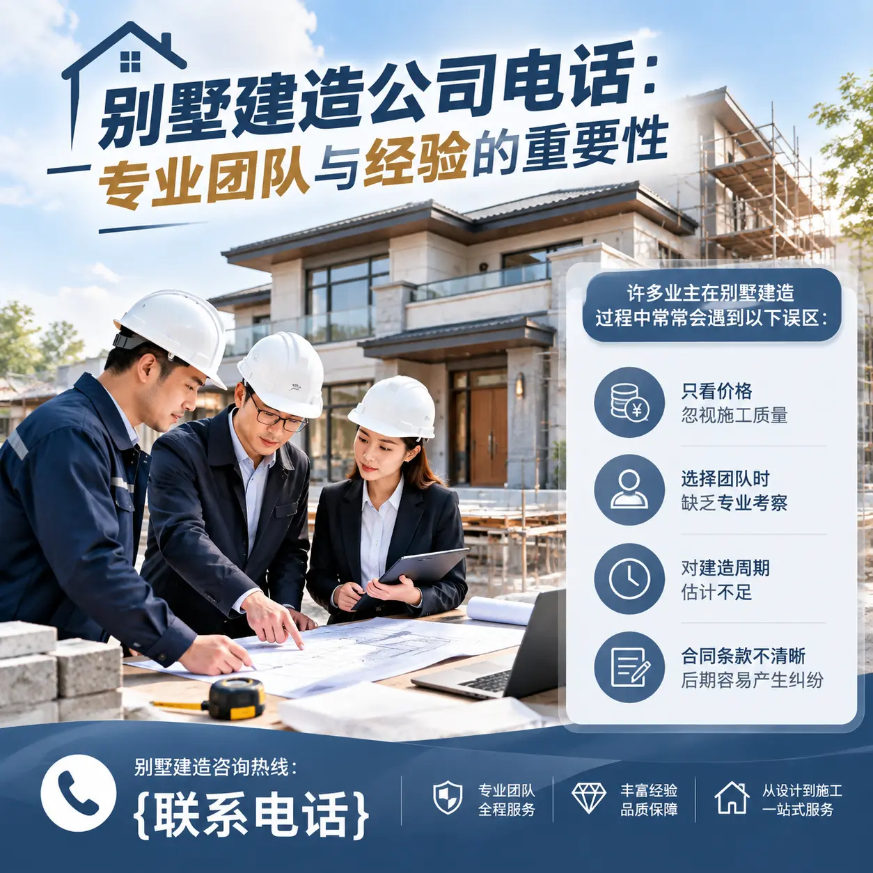 黑龙江别墅建造公司电话：专业团队与经验的重要性