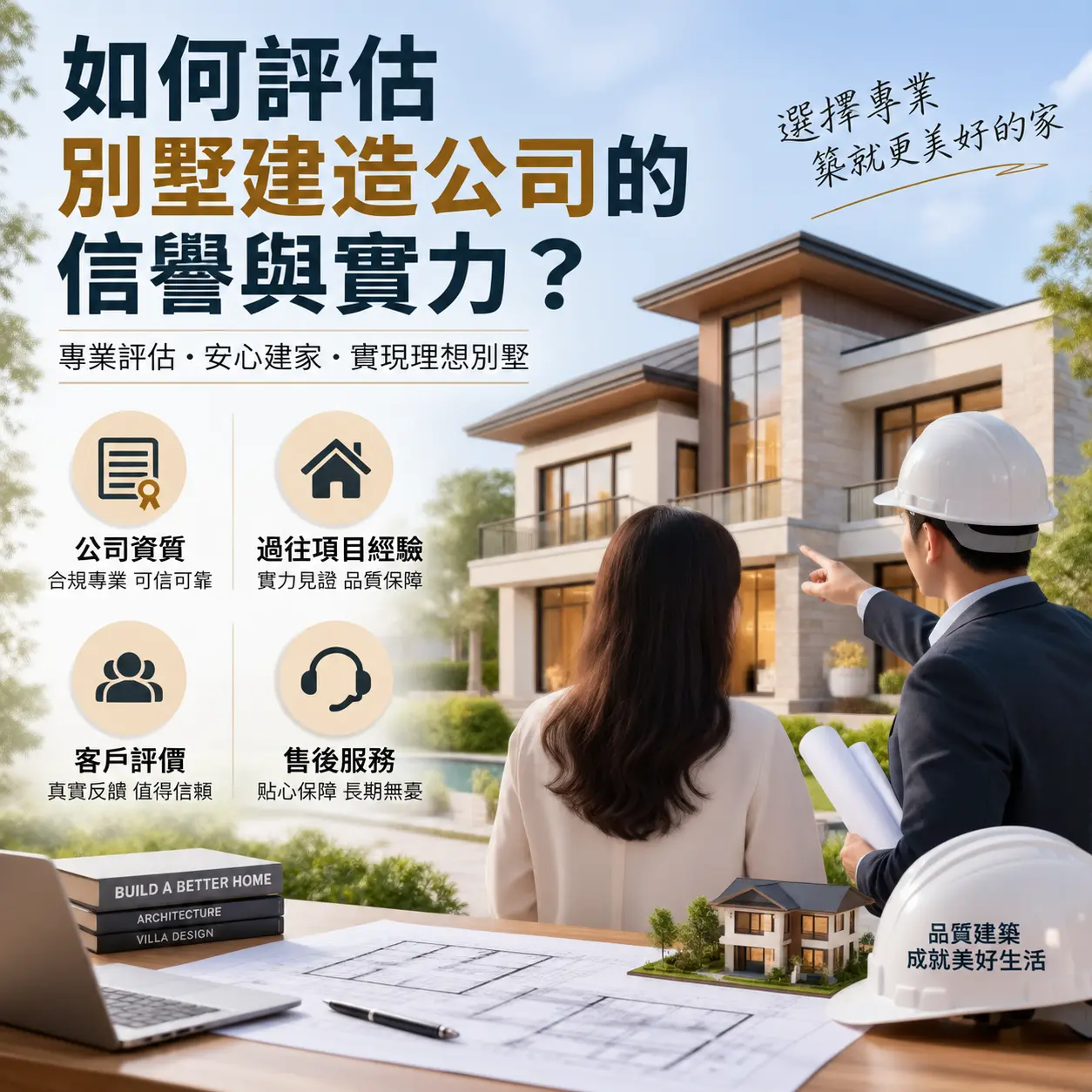 如何评估 黑龙江 别墅建造公司的信誉与实力?