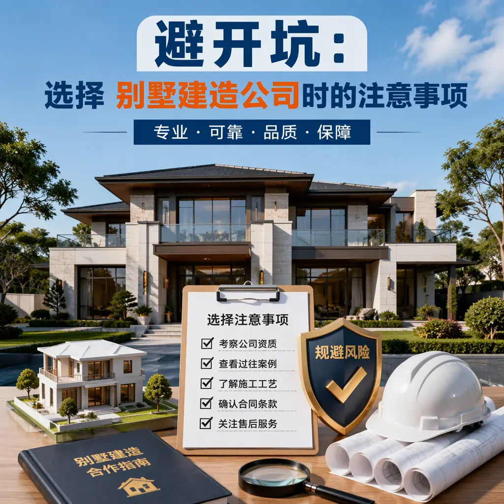 避开坑:选择 黑龙江 别墅建造公司时的注意事项