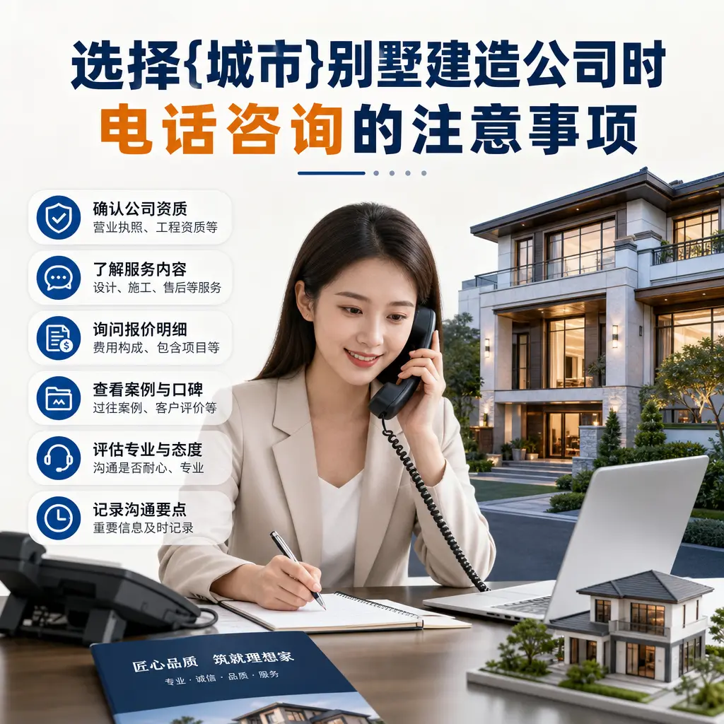 选择黑龙江别墅建造公司时，电话咨询的注意事项