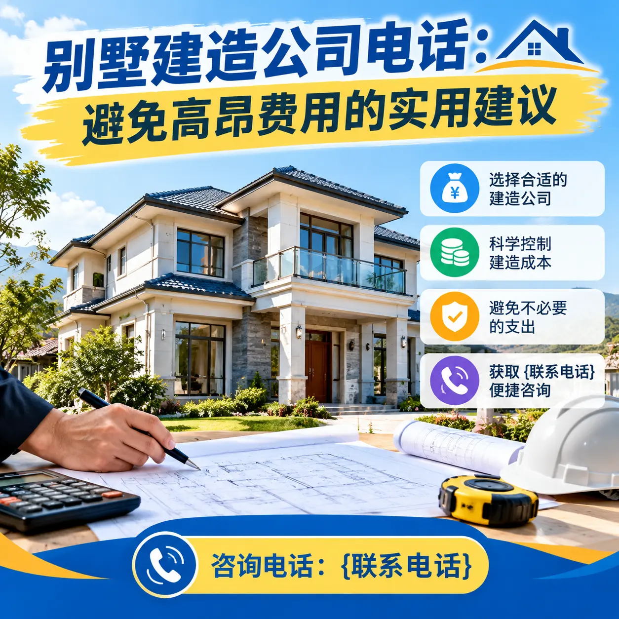 黑龙江别墅建造公司电话：避免高昂费用的实用建议