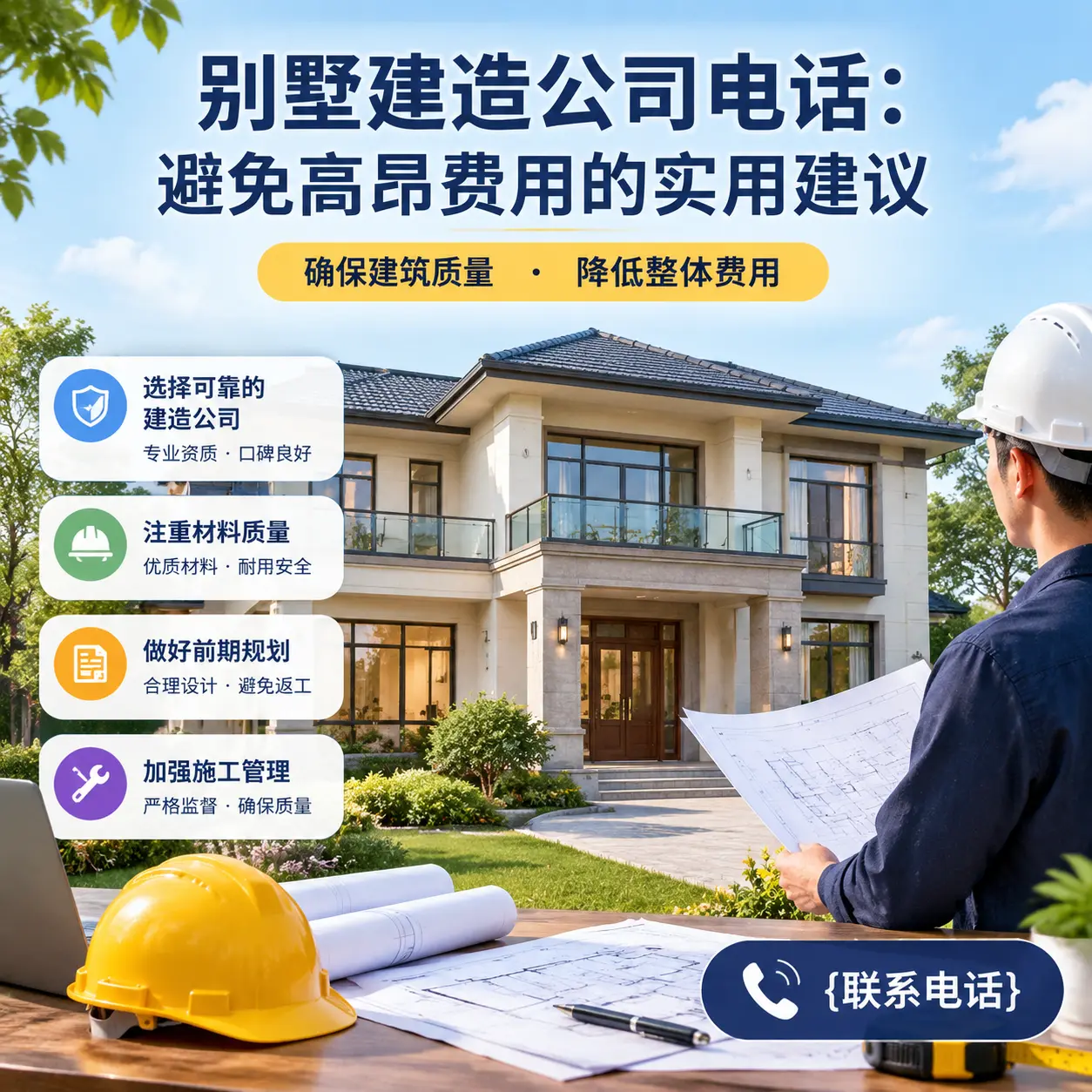 黑龙江别墅建造公司电话：避免高昂费用的实用建议