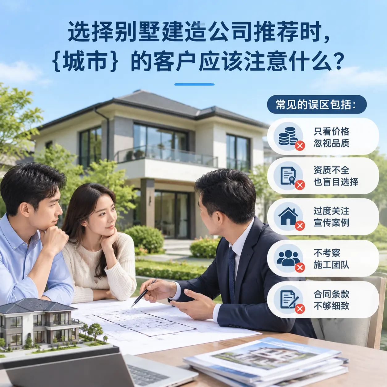 选择别墅建造公司推荐时，黑龙江 的客户应该注意什么？