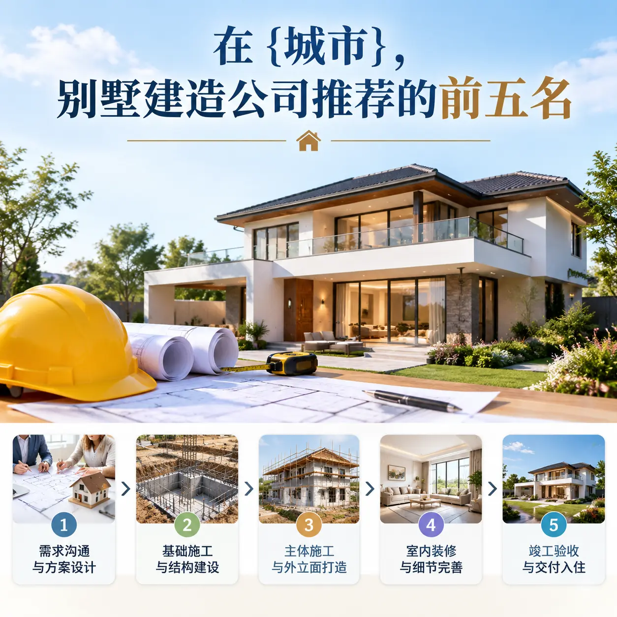 在 黑龙江，别墅建造公司推荐的前五名