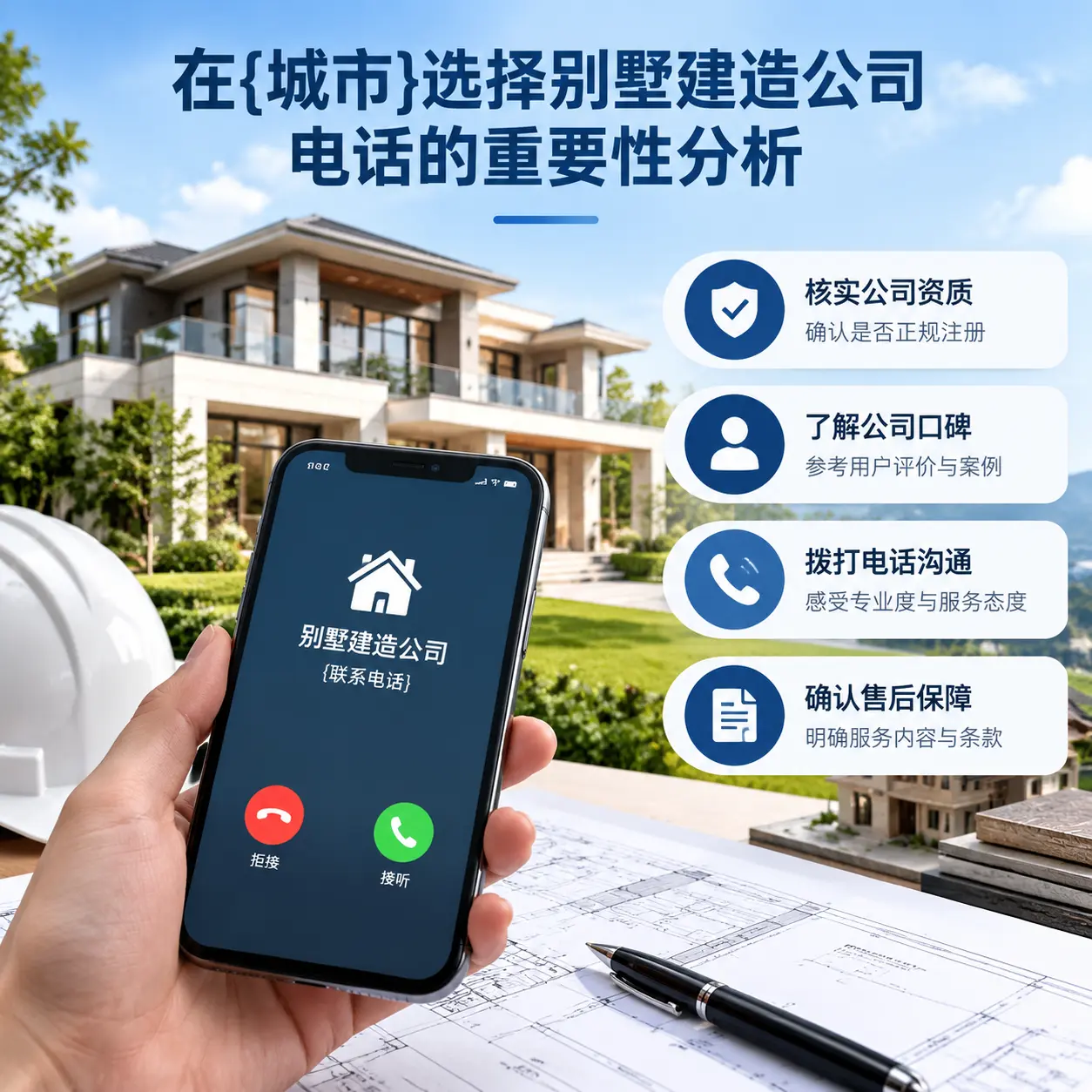 在黑龙江选择别墅建造公司电话的重要性分析
