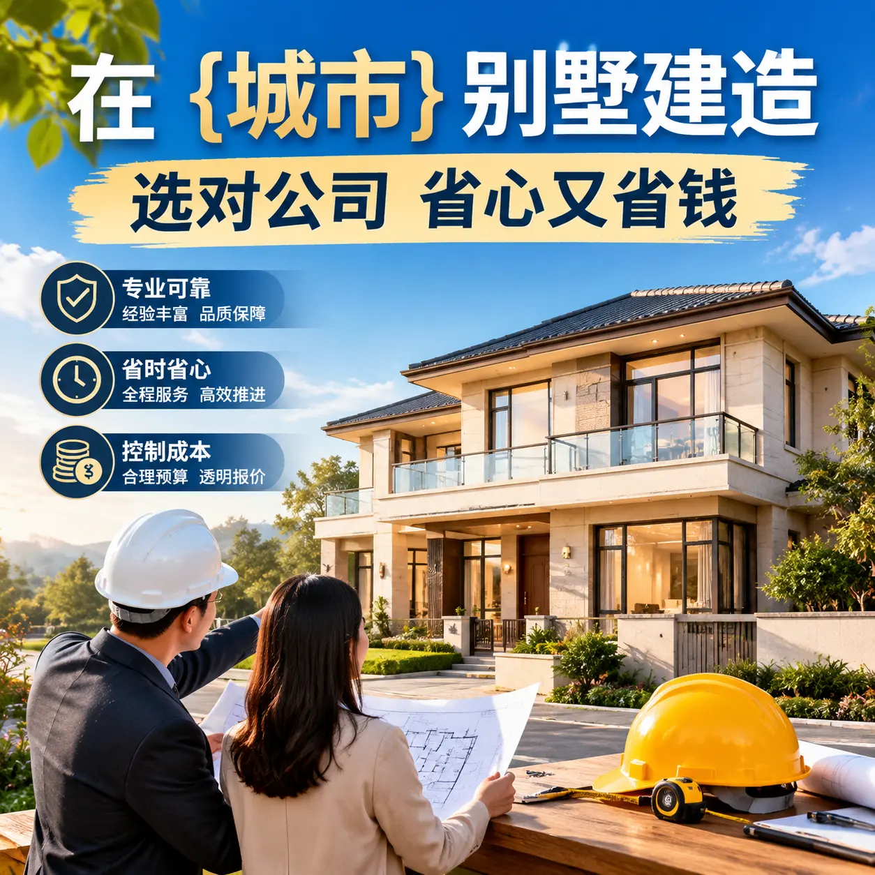 在 黑龙江 别墅建造，选对公司省心又省钱