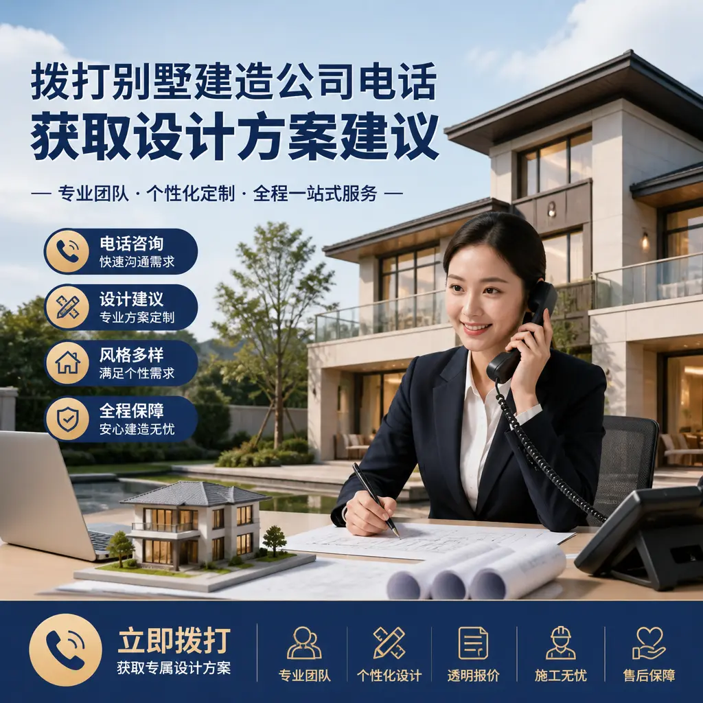 拨打黑龙江别墅建造公司电话,获取设计方案建议