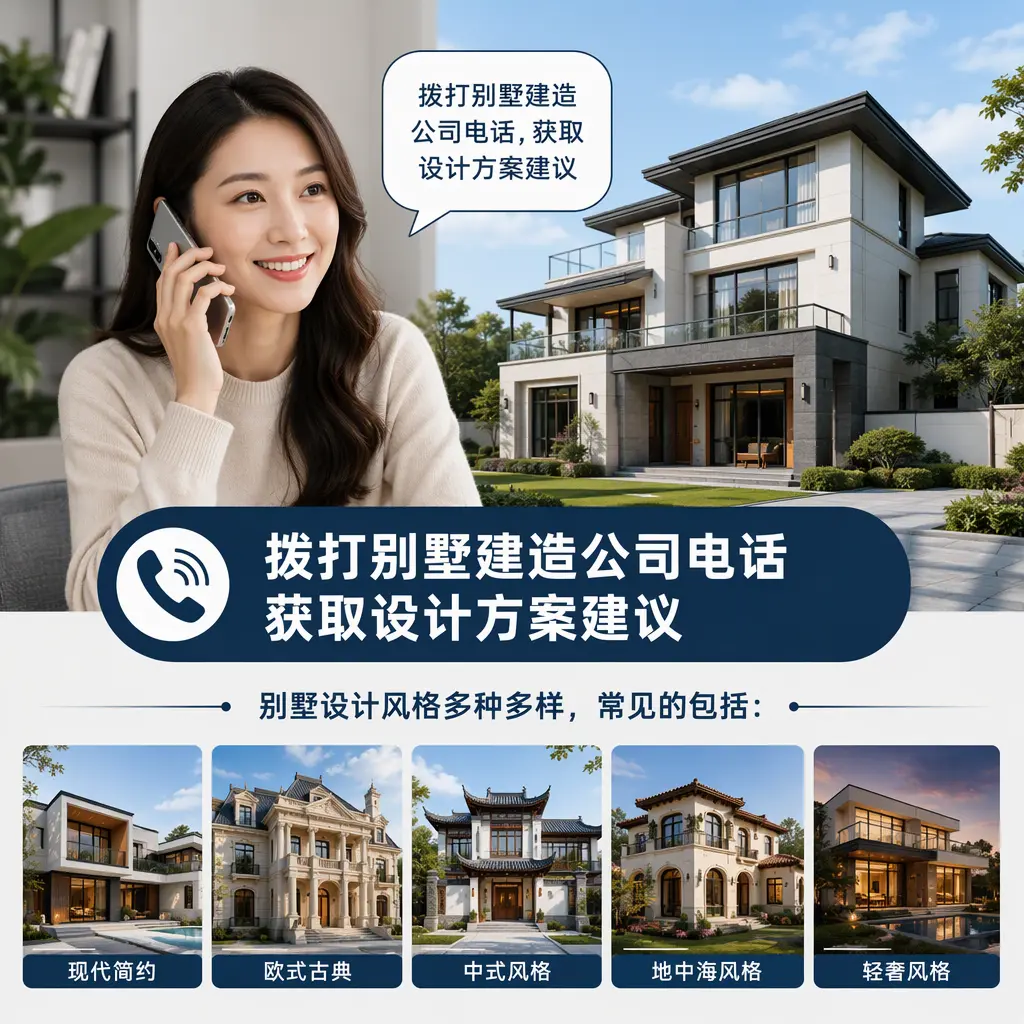 拨打黑龙江别墅建造公司电话,获取设计方案建议