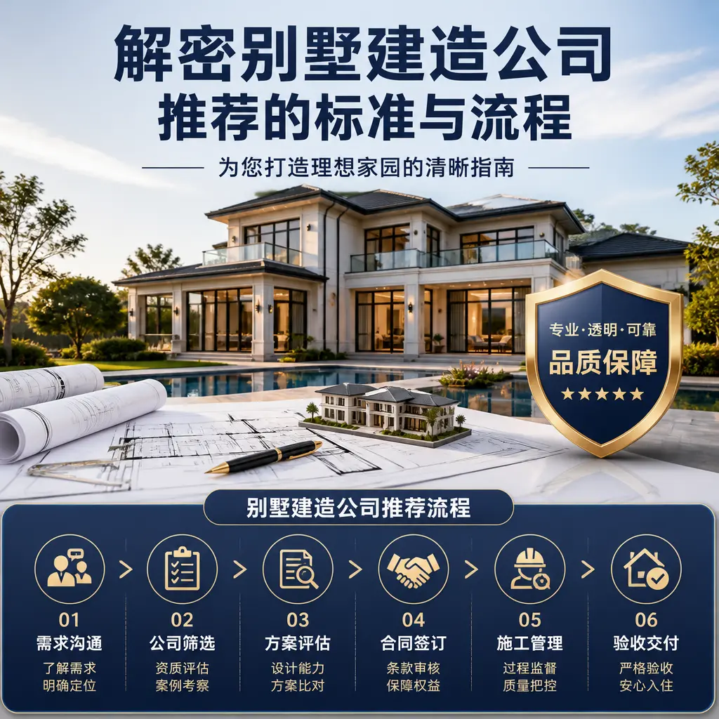 解密别墅建造公司推荐的标准与流程在 黑龙江