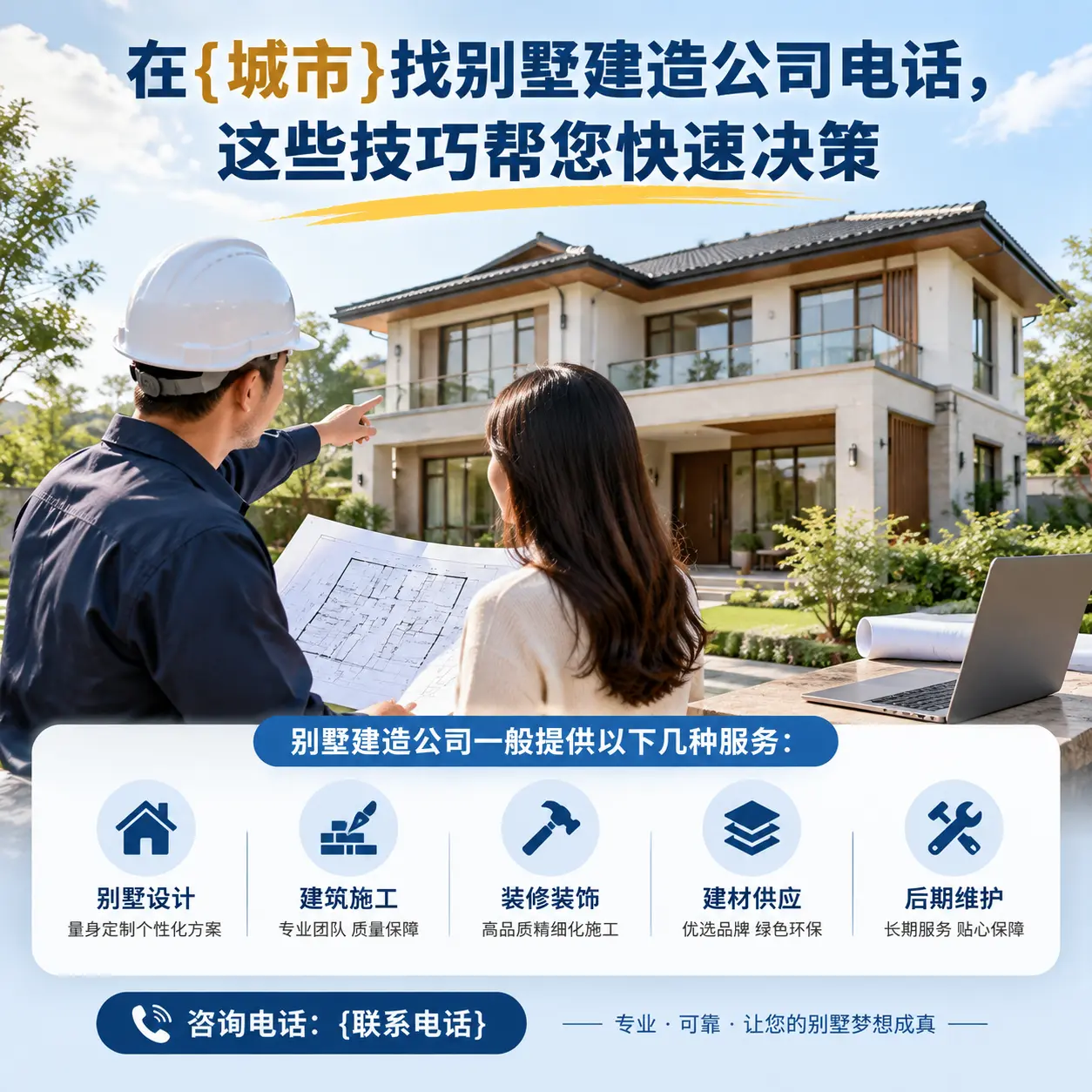 在黑龙江找别墅建造公司电话，这些技巧帮您快速决策