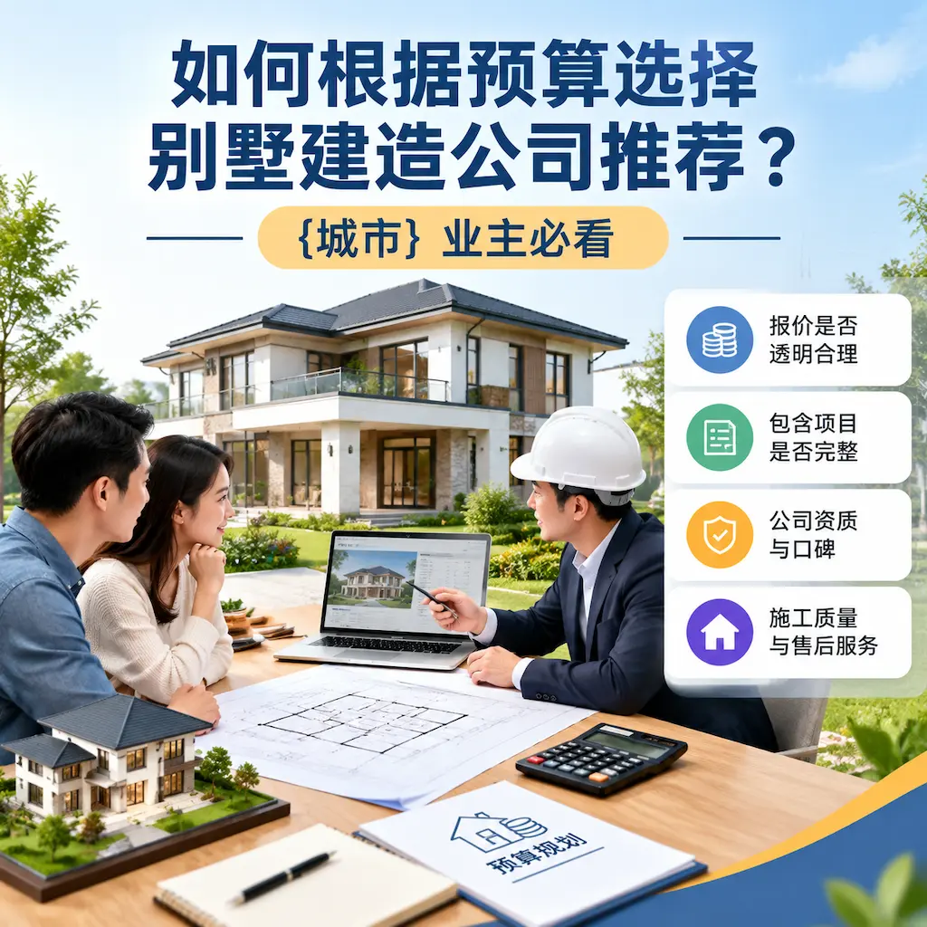 如何根据预算选择别墅建造公司推荐？ 黑龙江 业主必看