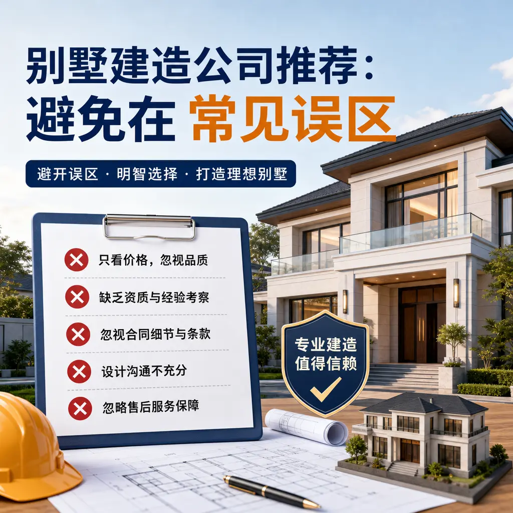 别墅建造公司推荐:避免在 黑龙江 的常见误区