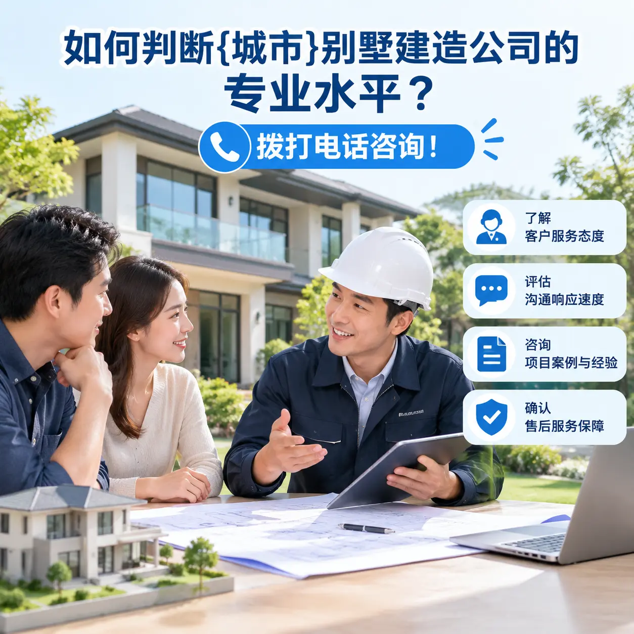 如何判断黑龙江别墅建造公司的专业水平?拨打电话咨询!